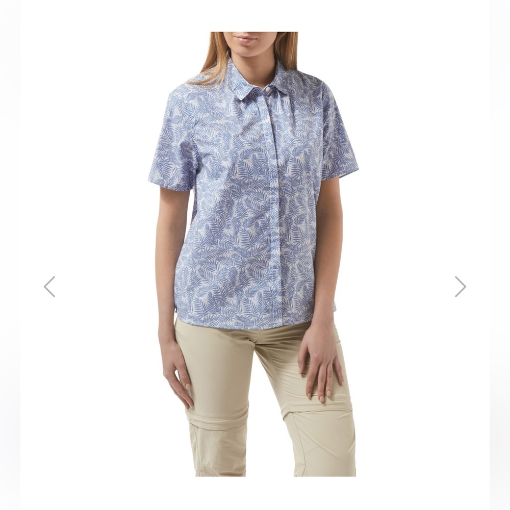 NWT button down short sleeved shirt